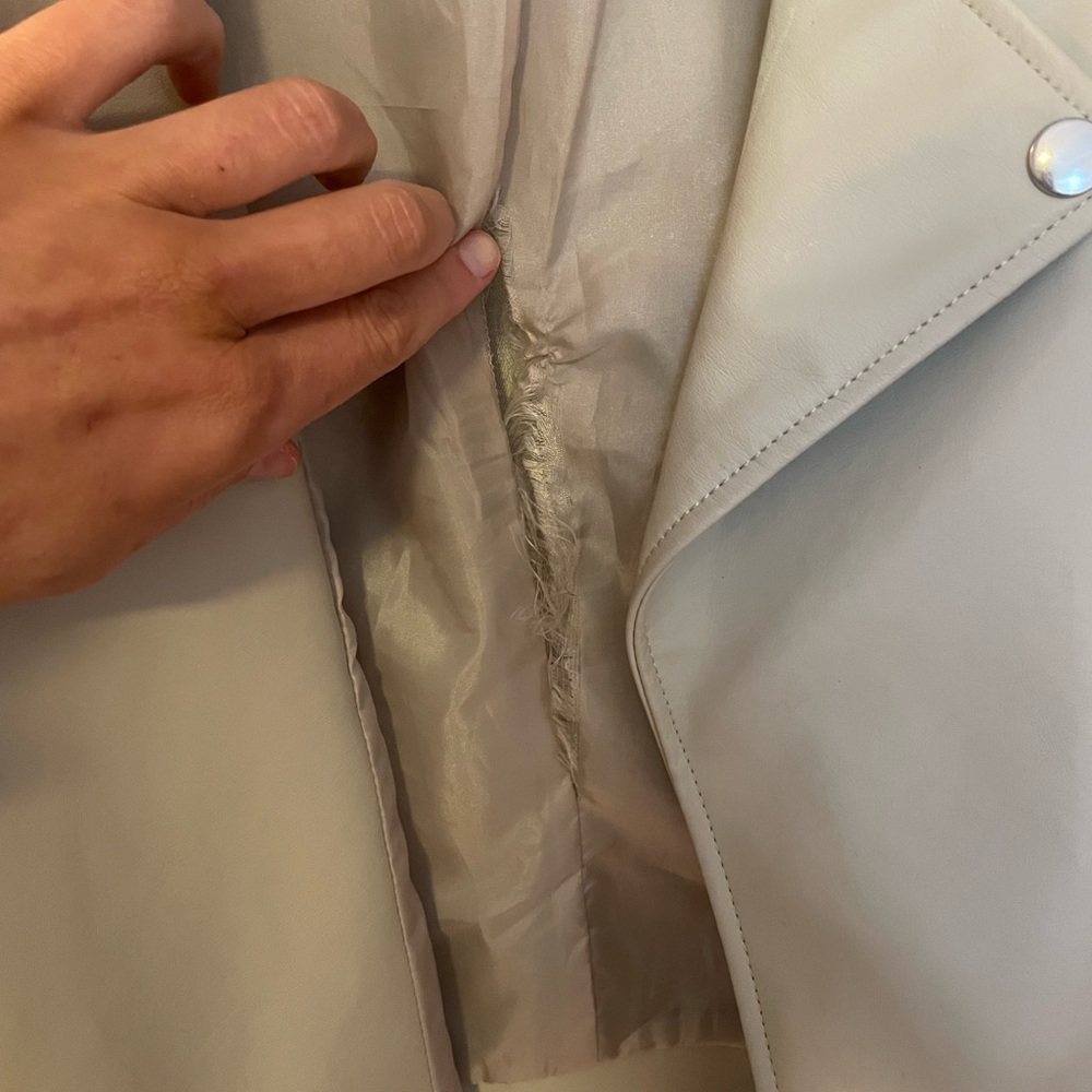 Tan "Leather" Jacket - Picture 3 of 3